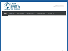Tablet Screenshot of danalaw.com